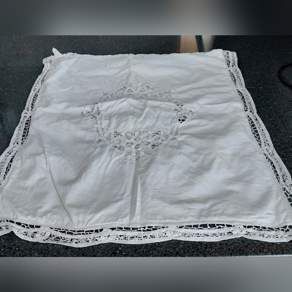 Set Of Two Vintage Pillow Shams